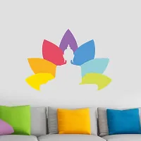 Sticker Hub Lord Buddha Wall Sticker 43cm x 60cm AS281-thumb1