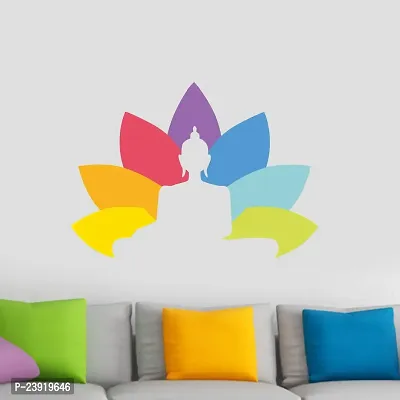 Sticker Hub Lord Buddha Wall Sticker 43cm x 60cm AS281-thumb2