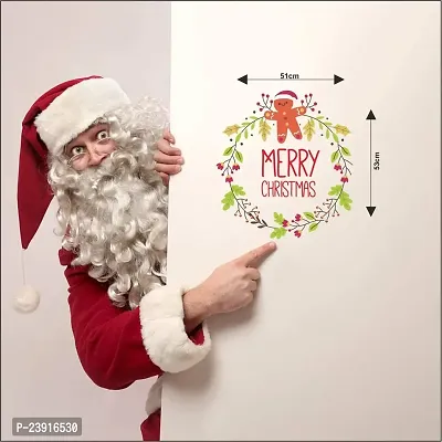 Sticker Hub Merry Christmas Wall Sticker BS519-thumb3