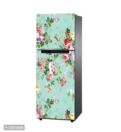 Multicolour Beautiful Rose Design of Fridge Self Adhesive Sticker