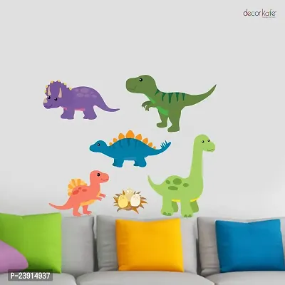 Sticker Hub Cartoon Dinosaur Wall Stickers PVC Vinyl 91CM X 111CM _ BS349F-thumb2