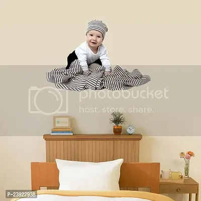 Sticker Hub 'Playing Baby' Wall Sticker 25 inch (64 cm) x 37 inch (94 cm)-thumb2