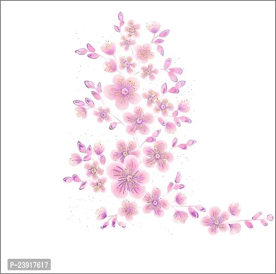 Sticker Hub Floral Abstract Antic Wall Sticker (85 cm x 90 cm) BS719-thumb0