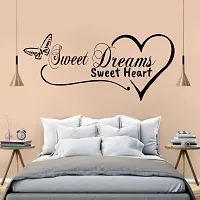 Sweet Dreams Sweet Heart' Wall Sticker (45 cm X 101 cm)-thumb1