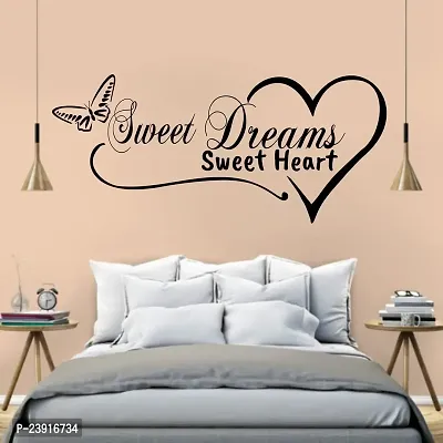 Sweet Dreams Sweet Heart' Wall Sticker (45 cm X 101 cm)-thumb2