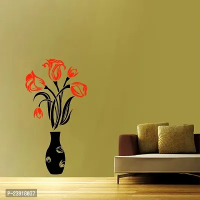 Sticker Hub Flower Pot Wall Decal Wall Stickers BS238-thumb2