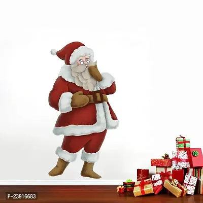 Sticker Hub Christmas Decor Santa Claus Wall Sticker Holiday Joy 62cm X 33cm AS212-thumb2