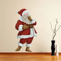 Sticker Hub Christmas Decor Santa Claus Wall Sticker Holiday Joy 62cm X 33cm AS212-thumb2