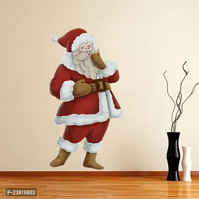 Sticker Hub Christmas Decor Santa Claus Wall Sticker Holiday Joy 62cm X 33cm AS212-thumb3