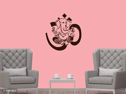 Sticker Hub Lord Ganesha Wall Sticker 60cm X 58cm AS238-thumb2