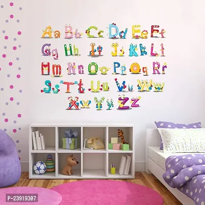 Sticker Hub English Alphabets Wall Sticker 43cm x62 cm AS282-thumb2