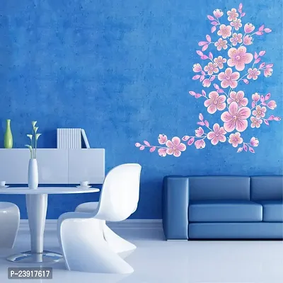 Sticker Hub Floral Abstract Antic Wall Sticker (85 cm x 90 cm) BS719-thumb2