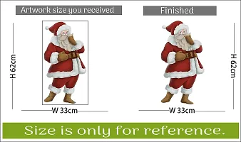 Sticker Hub Christmas Decor Santa Claus Wall Sticker Holiday Joy 62cm X 33cm AS212-thumb3