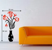 Sticker Hub Flower Pot Wall Decal Wall Stickers BS238-thumb2