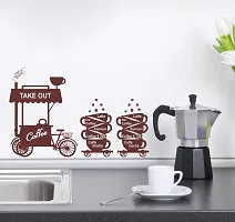 Sticker Hub Coffee Time Quote Wall Sticker (57cm * 91cm) BS691-thumb1