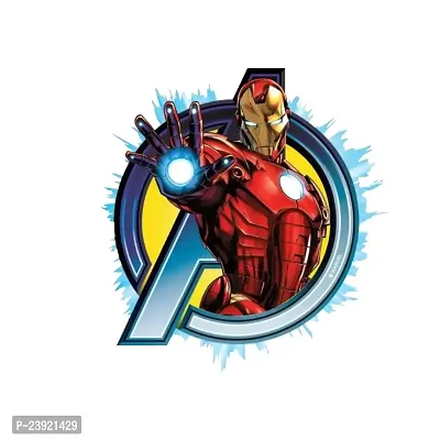 Iron Man Avengers Decorative Wall Sticker for Living Room, Bedroom, Office, Hall and Home Decor_AS648-thumb2