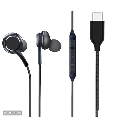 Classic Black Wired Earphones-thumb0