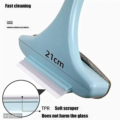 MAAUVTOR Multifunctional Screen Brush 2 in 1 Mesh Cleaning Brush  Wiper with Extended Handle Window Cleaning Brush Net Cleaner Double-Sided Window Cleaner Window Mesh Cleaner, Multi Color, Pack of 1-thumb4