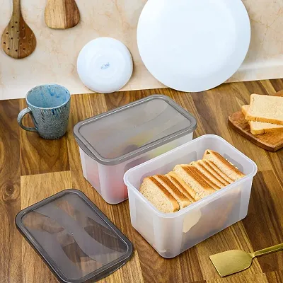 Bread Box Multi Storage Box Bread Container Airtight Vegetable