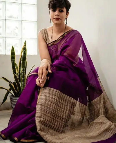 Wonderful silk Saree With Blouse piece