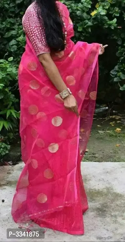 Beautiful Silk Cotton Saree with Blouse piece