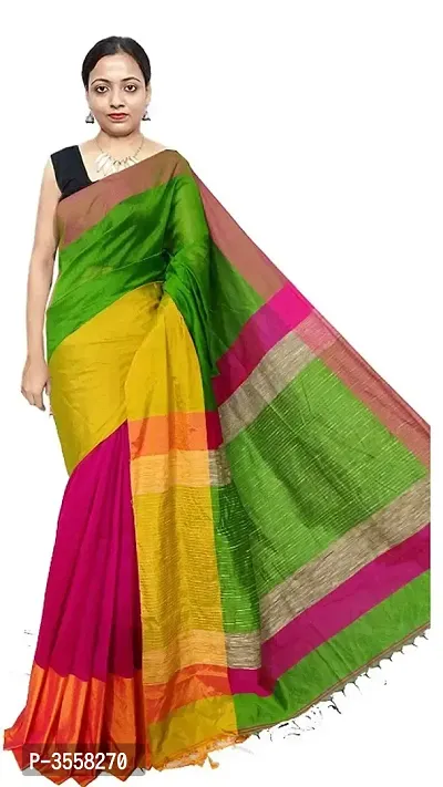 Handloom Cotton Silk Mahapaar Saree