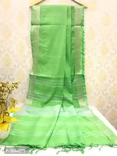 Latest Attractive Khadi Cotton Saree with Blouse piece