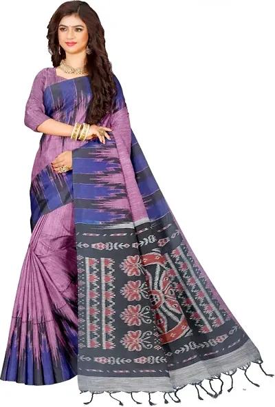 Madhubani saree with blouse