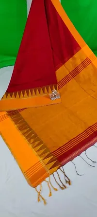 Best Selling Khadi Cotton Saree with Blouse piece 