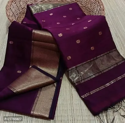 Cotton Silk Saree With Running Blouse Piece