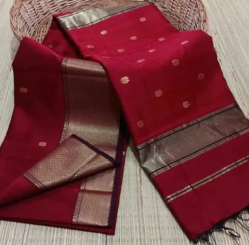 Silk Saree With Running Blouse Piece