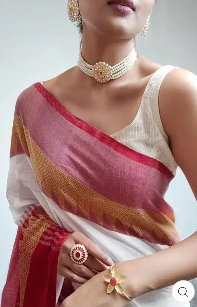 Stylish Saree with Blouse piece For Women