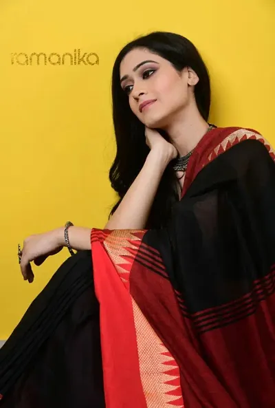 Must Have Khadi Cotton Saree with Blouse piece 