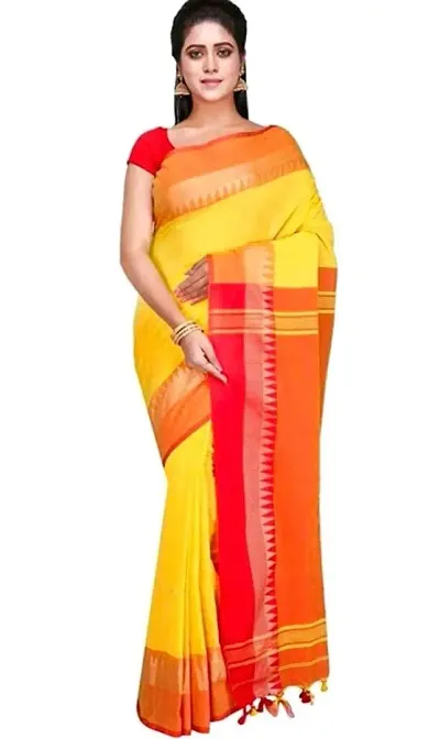 Latest Fashionable Khadi Sarees with Blouse Piece