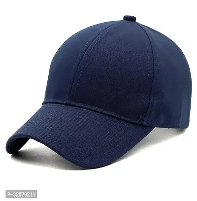 Cap Adjustable Size For Running Workouts And Outdoor Activities All Seasons-Navy Blue-thumb0