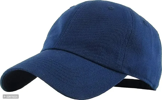 Cap Adjustable Size For Running Workouts And Outdoor Activities All Seasons-Navy Blue-thumb0