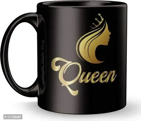 Alexus Queen Coffee Gift for Child Friends Cousins Brother Sister Children Kid Boy Girl on Birthday Ceramic Coffee Mug