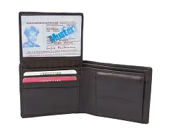 IBEX Stylish RFID Protected Genuine Leather Wallet for Men-thumb2