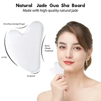 Techpro Gua-Sha Tools -Natural White -Gua Sha Set-Beneficial for Blood Circulation;Eye Puffiness and Skin Care -Spa Massage Tools for Anti Aging-thumb3