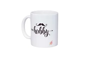 Alexus Happy Anniversary Ceramic Coffee Mug Slogan Quote Printed Ceramic Coffee & Tea Mug, Cup Best Gifts for Wedding/Anniversary/Couple/Marriage/Birthday/Return Gift -(350 ML) - White-thumb1