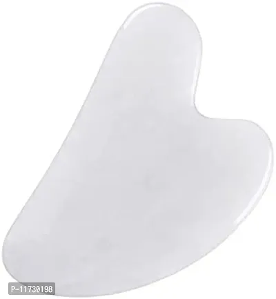 Techpro Gua-Sha Tools -Natural White -Gua Sha Set-Beneficial for Blood Circulation;Eye Puffiness and Skin Care -Spa Massage Tools for Anti Aging