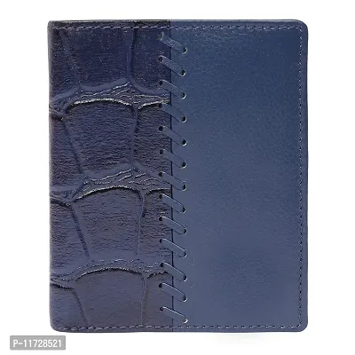 ibex Leather Unisex wallet(Blue3)-thumb0