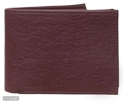 Men Brwon Best Artificial Leather Wallet-thumb0