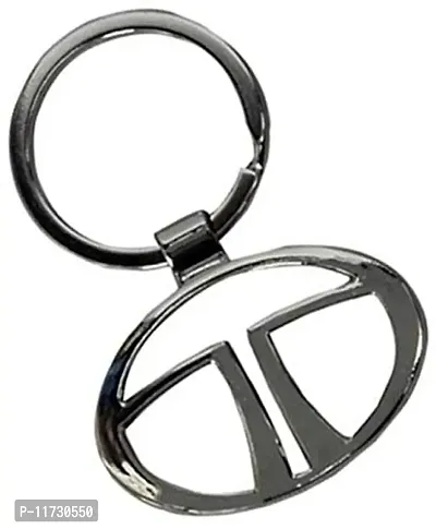 Techpro Best Qulity Silver Metal Key Chain/Key Ring-thumb0