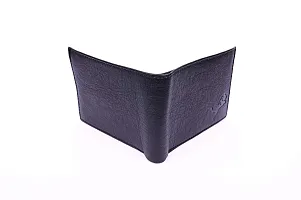 ibex Black Faux Leather Men's Wallet (Swing145)-thumb2