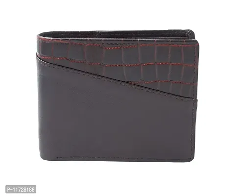 IBEX Stylish RFID Protected Genuine Leather Wallet for Men-thumb0