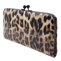 Stylish Fancy Artificial Leather Self Pattern Clutches For Women-thumb3
