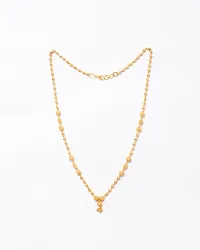 Soni Designs Gold Plated 18-inch short Mangalsutra for Women-thumb2