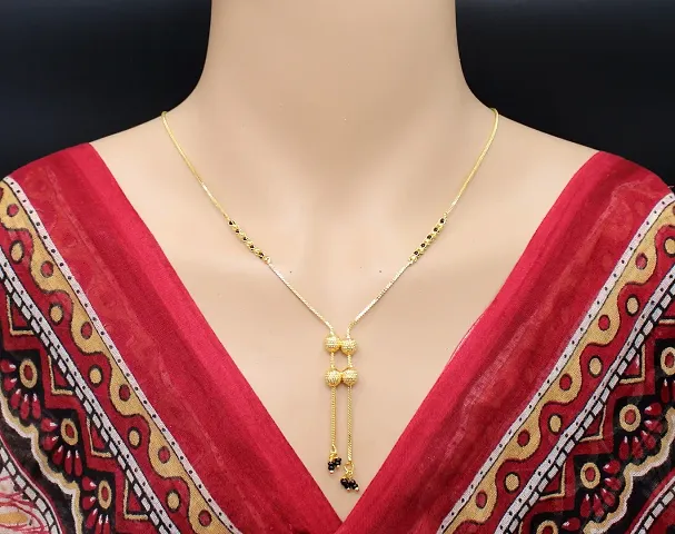 Trending Gold Plated Brass Mangalsutra for Women