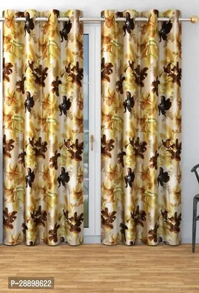 Stylish Polycotton Printed Door Curtains